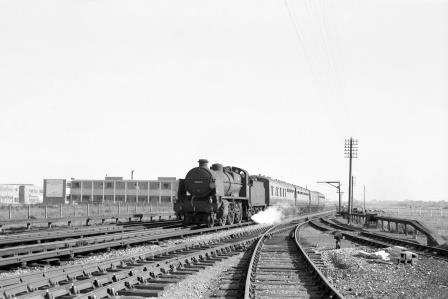 BR(S) N class 31820 at Hampden Park, East Sussex with an Eastbourne to WR? on Thursday 31 Aug 1961 - D. Esau [156547]
