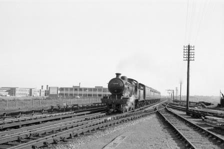 BR(S) K class 32339 at Hampden Park, East Sussex with a Through train from Eastbourne on Thursday 31 Aug 1961 - D. Esau [156549]