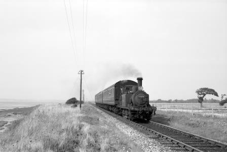 BR(S) Terrier class 32678 near North Hayling, Hampshire with a Havant to Hayling Island service on Friday 31 Aug 1962 - D. Esau [156582]