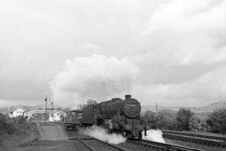 BR(M) 5MT class 45423 at Connel Ferry Station, Scotland on Friday 28 Jul 1961 - D. Esau [156765]
