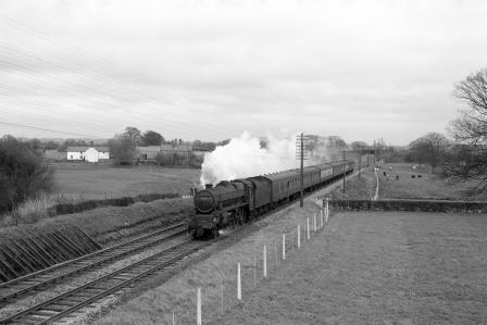 BR(M) 5MT class 45419 with a Chester service on Wednesday 14 Apr 1965 - D. Esau [157051]