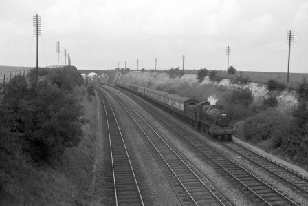 BR(W) 4300 class 5369 at Cholsey and Moulesford, Oxfordshire in the 1960s - D. Esau [157065]