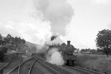 BR(W) 4300 class 5330 at Llandrillo Station, Clwyd with a service to Ruabon on Saturday 04 Aug 1962 - D. Esau [157628]