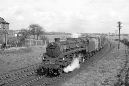 BR Std 5MT class 73141 with a Freight in the 1960s - D. Esau [158087]