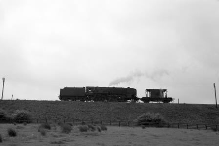 BR 9F class 92060 with a Consett Iron Ore on Tuesday 15 Jun 1965 - D. Esau [158340]