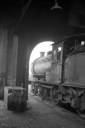 BR(E) J27 class 65838 at North Blyth Shed, Caithness on Sunday 13 Jun 1965 - D. Esau [158360]