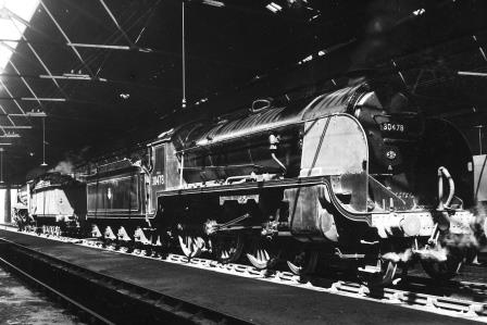 BR(S) H15 class 30478 at Eastleigh Shed, Hampshire on Saturday 21 May 1955 - J.H.W. Kent [200019]