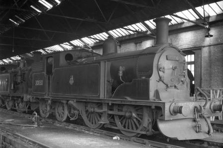 BR(S) M7 class 30030 at Eastleigh Shed, Hampshire on Saturday 21 May 1955 - J.H.W. Kent [200020]