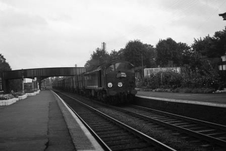 BR Class 28 D5718 at Radlett, Hertfordshire with the "Condor" Hendon - Gushetfaulds Glasgow circa 01 Aug 1960 - J.H.W. Kent [200469]