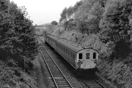 BR(S) Class 206 1202 at Dorking Town, Surrey with the 7.24am Reading - Tonbridge service on Monday 30 Sep 1968 - J. Scrace [233072]