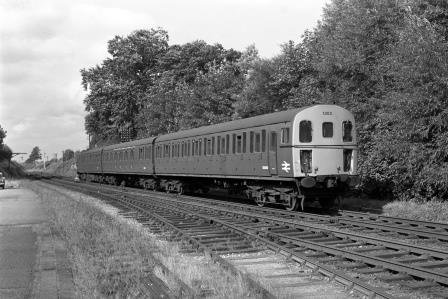 BR(S) Class 207 1303 at Uckfield, East Sussex on Wednesday 03 Sep 1969 - J. Scrace [233185]