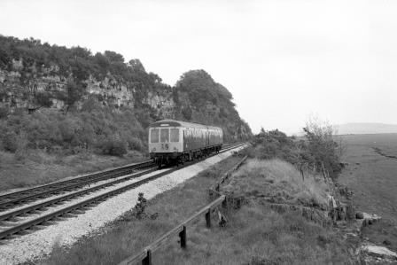 BR(M) Class 108 at Grange-over-Sands, Cumbria with an Empty Stock Working on Sunday 23 May 1976 - J. Scrace [233407]