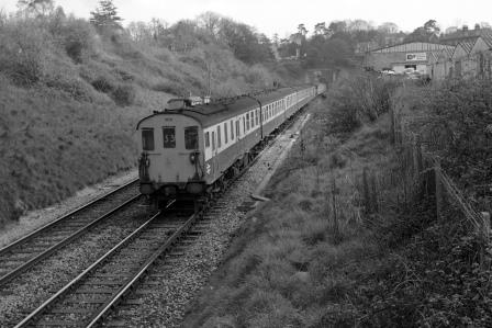BR(S) Class 201 1001 at Tonbridge, Kent with the 2.44pm Hastings to Cannon Street on Wednesday 03 May 1978 - J. Scrace [233463]