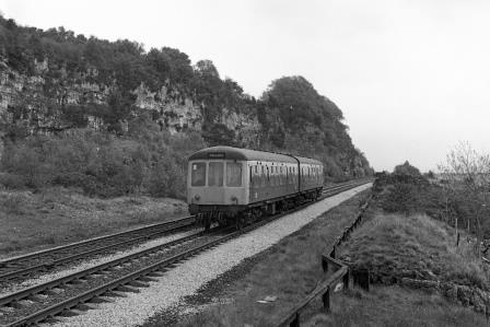 BR(M) Class 108 at Grange-over-Sands, Cumbria with the 11.02am Preston to Millom on Thursday 31 May 1979 - J. Scrace [233503]