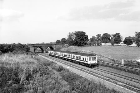 BR(E) Class 114 at York, Yorkshire with the 4.15pm York to Leeds on Saturday 29 Sep 1979 - J. Scrace [233520]