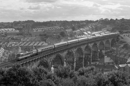 BR(E) Class 43 at Durham, Durham with the 2.00pm Edinburgh to London (King's Cross) on Saturday 22 Aug 1981 - J. Scrace [233576]