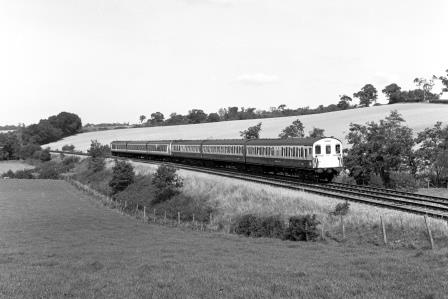 BR(S) Class 205 205023 at Redgate Mill, East Sussex with an Oxted - Uckfield service on Saturday 01 Oct 1988 - J. Scrace [233852]