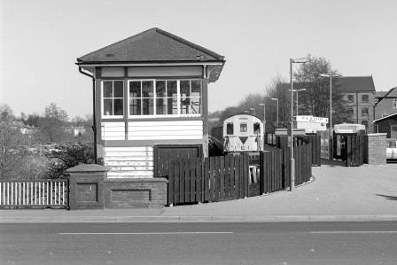 NSE Class 205 205028 at Uckfield Station, East Sussex with the 2.00pm Uckfield - Oxted service on Thursday 10 Mar 1994 - J. Scrace [234015]