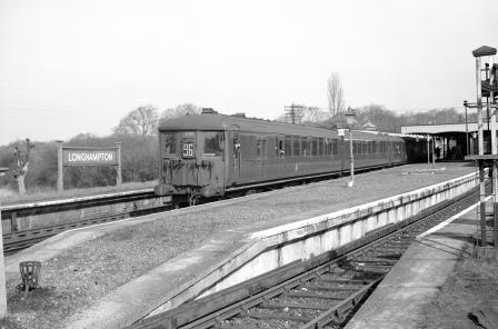 BR(S) Class 2-BIL 2150 at Christ's Hospital Station, West Sussex with the 10.36am Victoria - Bognor Regis service on Saturday 13 Mar 1965 - J. Scrace [234171]