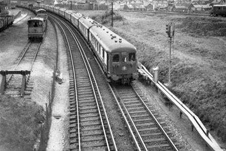 BR(S) Class 5-BEL 3053 at Redhill (Quarry Line), Surrey with the 5.25pm Brighton - Victoria "Brighton Belle" on Saturday 10 May 1958 - J. Scrace [234261]