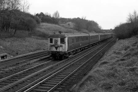 BR(S) Class 2-BIL 2021 at Honor Oak Park, Greater London with the 9.45am Victoria to Brighton on Saturday 19 Apr 1969 - J. Scrace [234472]