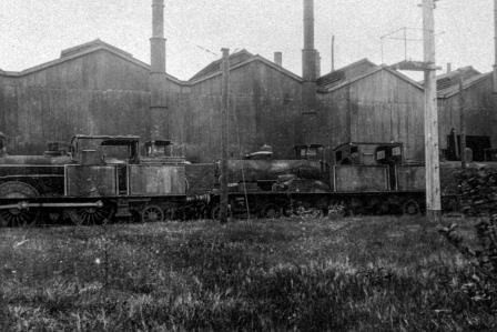LSWR 415 class 484 at Eastleigh Works Yard, Hampshire on Saturday 08 May 1920 - H.C. Casserley [270016]