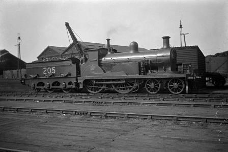 SECR F1 class 205 at Bricklayers Arms Shed, Greater London on Saturday 22 May 1920 - H.C. Casserley [270042]