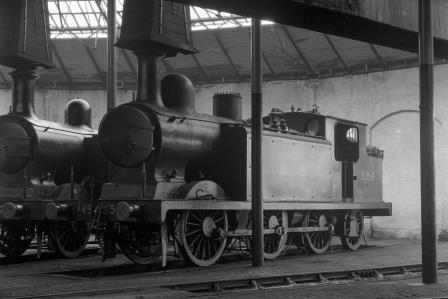 LBSCR E4 class 556 at Battersea Shed, Greater London on Saturday 07 May 1921 - H.C. Casserley [270083]