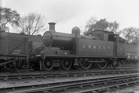 LBSCR I1 class 4 at Battersea, Greater London on Saturday 07 May 1921 - H.C. Casserley [270086]