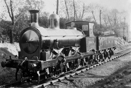 LSWR 273 class 286A at Strawberry Hill Shed, Greater London on Saturday 01 Oct 1921 - H.C. Casserley [270116]
