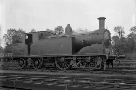LSWR M7 class 247 at Strawberry Hill Shed, Greater London on Saturday 08 Oct 1921 - H.C. Casserley [270119]