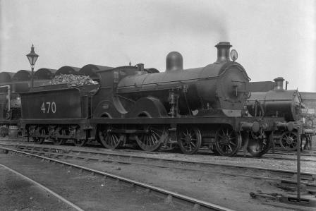 SECR D class 470 at Longhedge Shed, Greater London on Saturday 17 May 1924 - H.C. Casserley [270152]