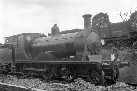 345 at Exmouth Junction Shed, Devon on Saturday 19 Jul 1924 - H.C. Casserley [270224]