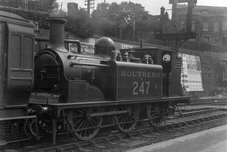 LBSCR D1 class B247 at Lewes, East Sussex on Saturday 03 Jul 1926 - H.C. Casserley [270365]