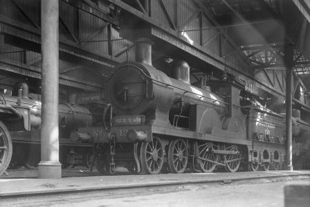 SECR F1 class A130 at Longhedge Shed, Greater London on Saturday 01 Jun 1929 - H.C. Casserley [270569]
