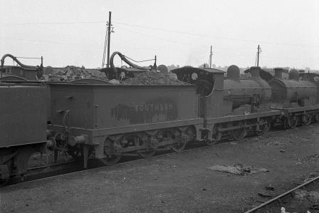 SR C class 1243 at Hither Green Shed, Greater London on Saturday 19 Jul 1947 - J.H. Aston [275070]