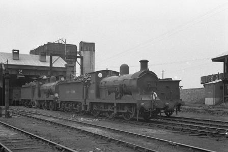 SR C class 1486 at Hither Green Shed, Greater London on Saturday 19 Jul 1947 - J.H. Aston [275071]