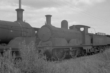SR A12 class 555 at Eastleigh Shed, Hampshire on Saturday 26 Jul 1947 - J.H. Aston [275089]
