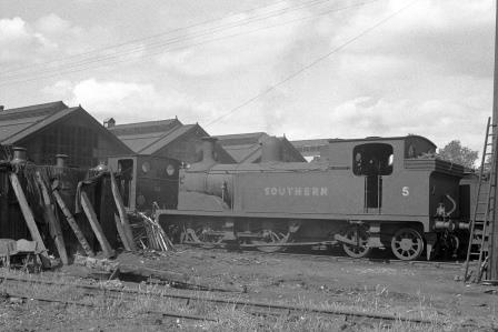 SR T1 class 5 at Eastleigh Shed, Hampshire on Saturday 26 Jul 1947 - J.H. Aston [275093]