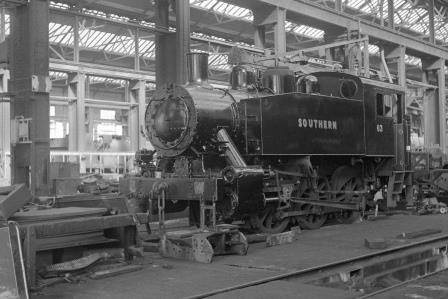SR USA class 63 at Eastleigh Works, Hampshire on Saturday 26 Jul 1947 - J.H. Aston [275095]