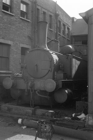 SR B4 class 96 'Normandy' at Southampton Docks Shed, Hampshire on Saturday 26 Jul 1947 - J.H. Aston [275097]