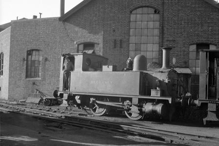 SR B4 class 85 'Alderney' at Southampton Docks Shed, Hampshire on Saturday 26 Jul 1947 - J.H. Aston [275098]