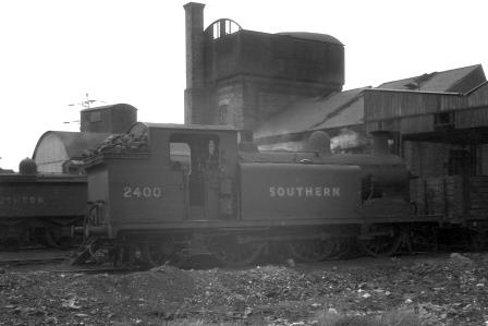 SR E5 class 2400 at Three Bridges Shed, West Sussex on Saturday 13 Sep 1947 - J.H. Aston [275117]