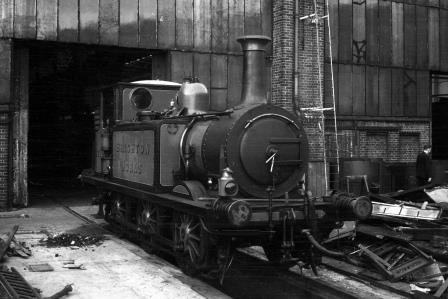 SR A1X class 377S 'Brighton Works' at Brighton Works, East Sussex on Saturday 13 Sep 1947 - J.H. Aston [275123]