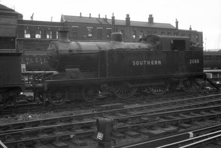 SR I3 class 2088 at Brighton Shed, East Sussex on Saturday 13 Sep 1947 - J.H. Aston [275126]