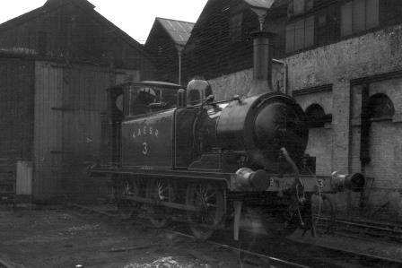 KESR A1X class 3 at Brighton Shed, East Sussex on Saturday 13 Sep 1947 - J.H. Aston [275127]
