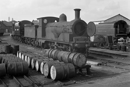 SR A12 class 609 at Eastleigh Works Yard, Hampshire on Saturday 10 Apr 1948 - J.H. Aston [275159]