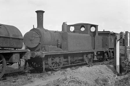 SR A1X class W12 at Eastleigh Works Yard, Hampshire on Saturday 10 Apr 1948 - J.H. Aston [275164]