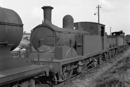SR T1 class 6 at Eastleigh Shed, Hampshire on Saturday 10 Apr 1948 - J.H. Aston [275170]