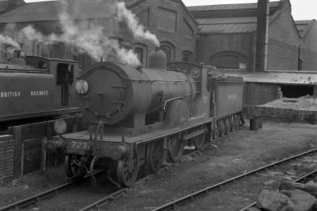 SR T9 class 727 at Fratton Shed, Hampshire on Saturday 17 Apr 1948 - J.H. Aston [275181]